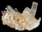 Tangerine Quartz Crystal Cluster - Madagascar #36199-1